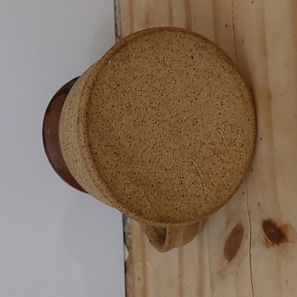 Hand made clay coffee mug - Picture 3 of 4